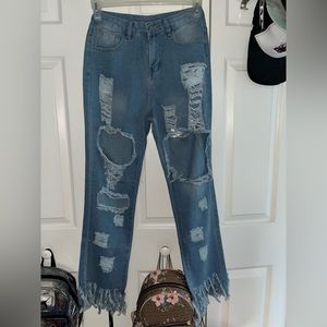 Distressed Jeans